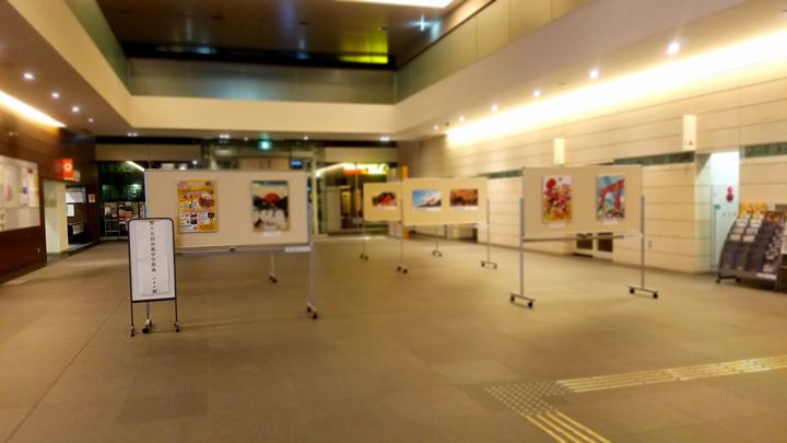 本日より右京区役所の1Fロビーにて、パネル展示をさせていただいています！